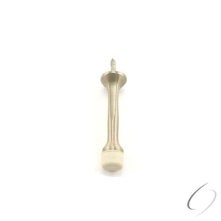 Ives Commercial Solid Brass 3-1/8" Solid Door Stop Satin Nickel Finish 61B15